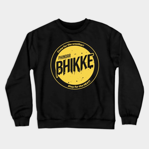 B.H.I.K.K.E. Phindar Yellow T-Shirt Crewneck Sweatshirt by One Shot Podcast